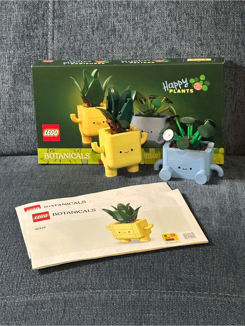 LEGO Botanicals Happy Plants #10349 217 Pieces